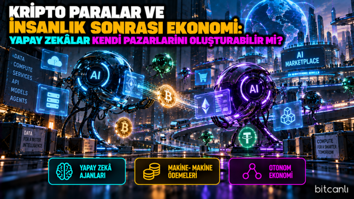 Kripto Paralar ve İnsanlık Sonrası Ekonomi: Yapay Zekâlar Kendi Pazarlarını Oluşturabilir mi?